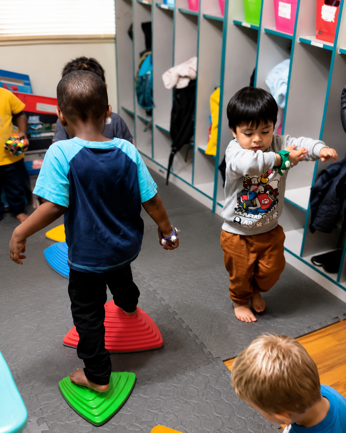 Extended care play area