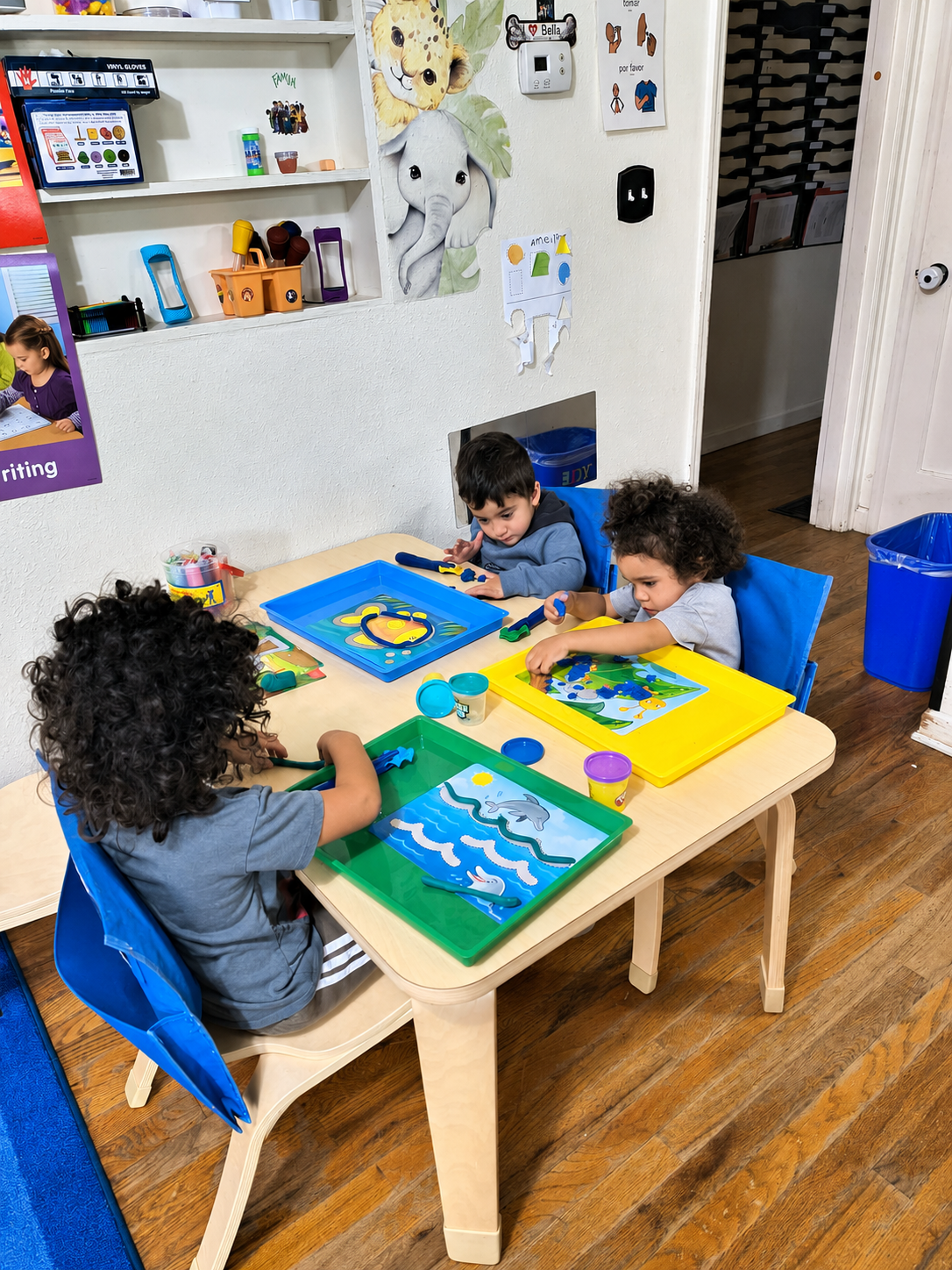 Creative toddler activity