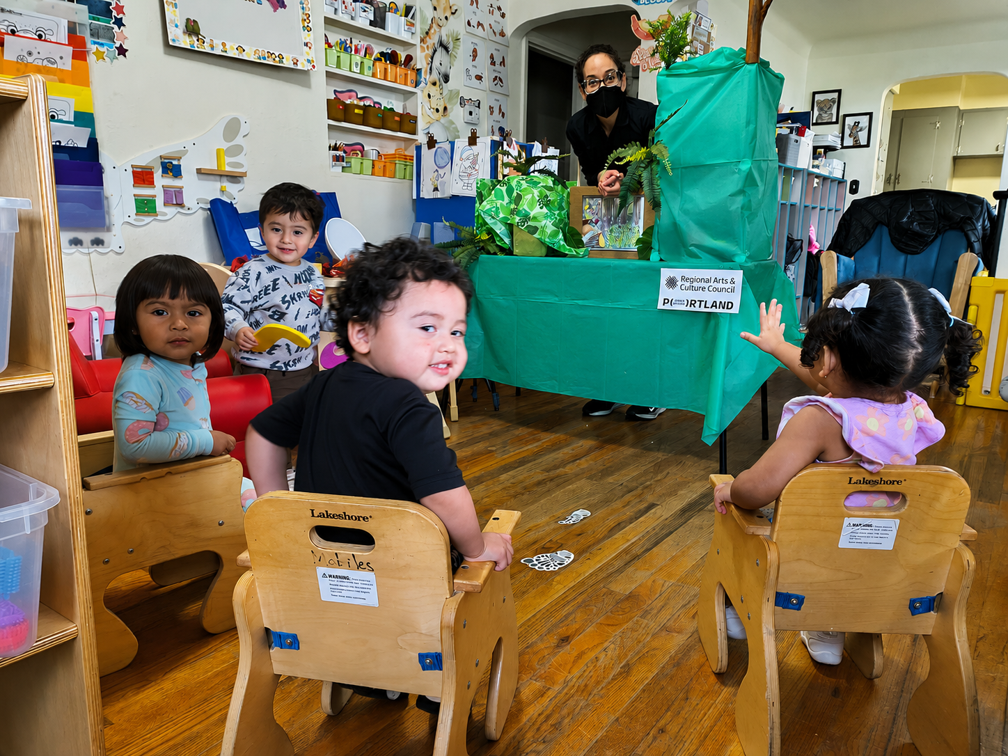 Comfortable daycare space